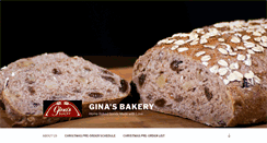 Desktop Screenshot of ginasbakery.com